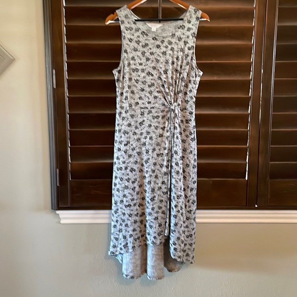 Stitch Fix // Market & Spruce Gray and Black Hi-Lo Tank Dress